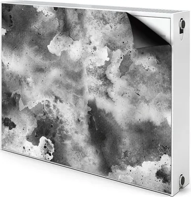 Produktbild von Magnet Heizkörperverkleidung Heizkörper-Abdeckung Heizung Heizkörper 110x60 cm  - Dunkle Wolken