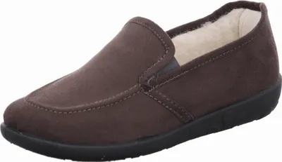 Produktbild von Rohde Damen Hausschuh Ballerina Slipper Fußbett Ballerup 2224, Größe:37 EU, Farbe:Grau