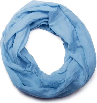 Produktbild von styleBREAKER leichter unifarbener Loop Schlauchschal | Sommerschal aus fließendem Material | Seidiges Halstuch für Damen & Herren | Weich, Luftig & Modisch | 77 x 46 cm