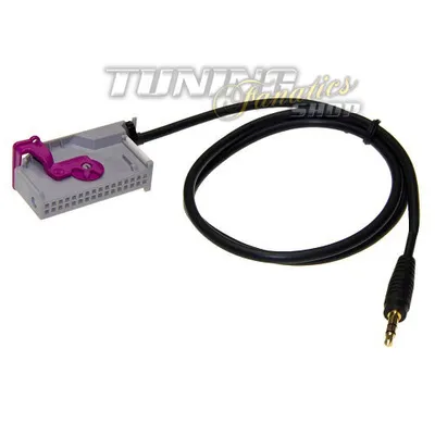Produktbild von AUX Line In Adapter iPhone MP3 für Original Audi Radio Navigation RNS-E #5285