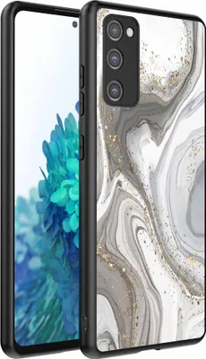 Produktbild von Geeignet für Samsung Galaxy S20 FE Telefon Fall mit Marmor-Druck - TPU zurück Abdeckung Fall Marmor-Design - Silber - Smartphonica