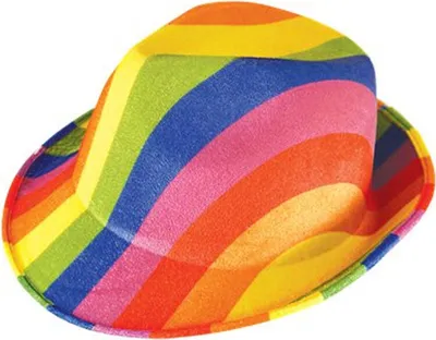 Produktbild von Rainbow Gangster Hut