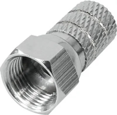 Produktbild von Transmedia Twist-On F-Stecker; Steckerlänge 20 mm, Twist On-Ø: 5,0 mm, FFL 2 A