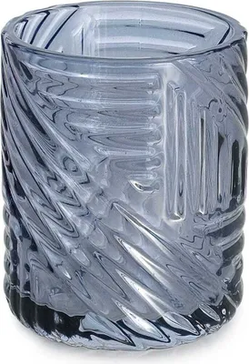 Immagine prodotto di Portaspazzolini blu in vetro | Fiordaliso
