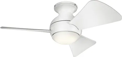 Produktbild von Deckenventilator mit Beleuchtung EMMY Fernbedienung LED Weiß dimmbar Ø86cm Wohnzimmer