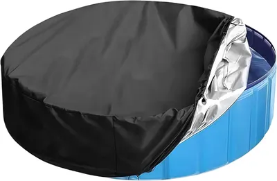 Immagine prodotto di Copertura per piscina - 140 x 30 cm - Tessuto Oxford - Copertura protettiva per piscine gonfiabili e piscine da giardino - Antipolvere e impermeabile