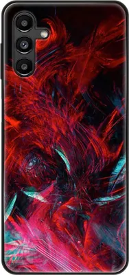 Produktbild von König Design Hülle kompatibel mit Samsung Galaxy A13 5G Kunststoff Soft Handyhülle - Handy Case Abstrakt