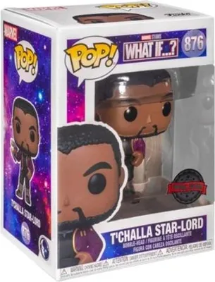 Obrázok produktu pre Figúrka Funko POP What If? 876 T'challa Star-Lord Special Edition