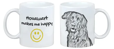 Zdjęcie produktu dla Hovawart - Kubek z motywem psa, wesoły kubek dla miłośników psów, spersonalizowany produkt marki Art-Dog