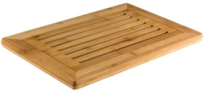 Imagen del producto de Tabla de cortar para pan Kesper, fabricada con bambú