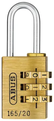 Produktbild von Abus Zahlenschloss Serie 165 mit EAN, Typ 165/20 B/SB 20134-9 (Vorhängeschloss)