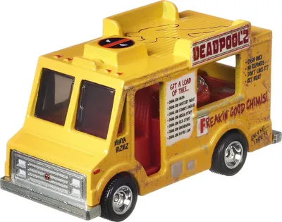 Image de Hot Wheels : voiture Deadpool, modèle réduit de collection au 1/64e