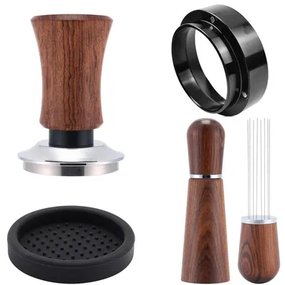 Espresso-Zubehör-Set 51 mm mit federbelastetem Tamper