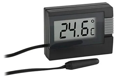 Obrázek produktu pro TFA-Dostmann 30.2018.01, Elektronický teploměr, Vnitřní/venkovní, °C, -40 - 70 °C, Digitální, Černá