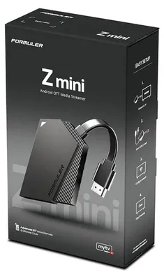 Image de Formuler Z Mini Android 12 Boîtier multimédia 4K - 2 Go de RAM, 8 Go de mémoire flash, télécommande BT