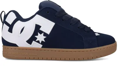 Produktbild von Dc Shoes Court Graffik In Navy White For Men – 11 UK - 46 EU - 12 US / Navy White