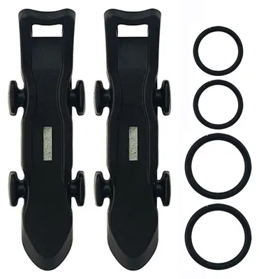 Produktbild von 1/2/4 Stück Magnetischer Angelhakenhalter mit Gummiringen, Köderhaken ohne Loch, automatischer Fischhakenhalter, Outdoor-Angelzubehör