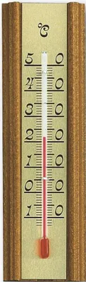 Produktbild von TFA-Dostmann analoges Innenthermometer aus Eiche TFA 12.1014 Germany