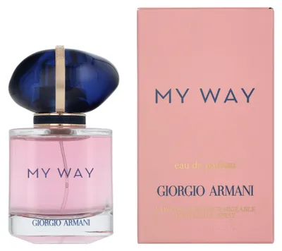 Produktbild von Giorgio Armani My Way, Frauen, 30 ml, Nachfüllbare Flasche, Bergamotte, Orangenblüte, Jasmin, Tuberose, Zedernholz, Vanille, Weißer Moschus