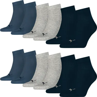 Produktbild von 6 Paar PUMA Uni Quarter Socken