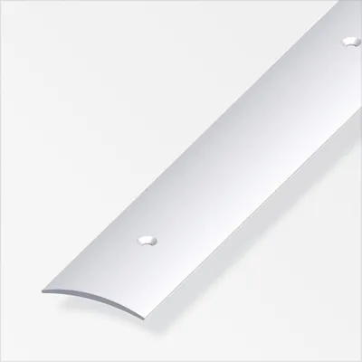 Produktbild von alfer Übergangsprofil 1 m, 20 x 2.5 mm Aluminium eloxiert silber