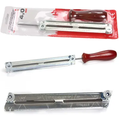 Obrázek produktu pro MAR-POL Pilník s vodítkem na pilové řetězy 4,0mm 3/8" M86685