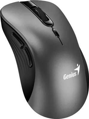 Obrázek produktu pro Genius Ergo 8100S/Ergonomická/Optická/Pro praváky/1 600 DPI/Bezdrátová USB/Černá-šedá