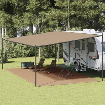 Produktbild von vidaXL Zeltteppich 400x600 cm Taupe