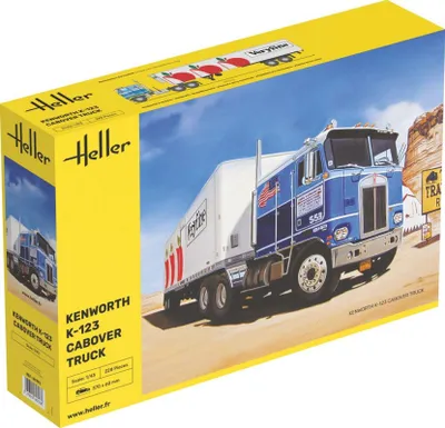 Zdjęcie produktu dla Kenworth K-123 Ciężarówka z kabiną / 1:43