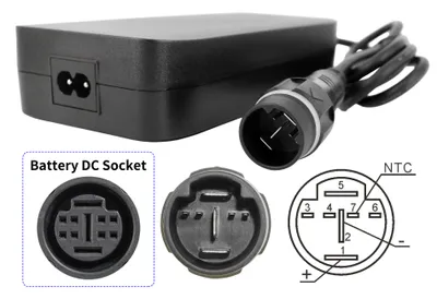 Zdjęcie produktu dla Ładowarka PowerSmart BC291360040, 42V, 4A, przeznaczona do akumulatorów typu In-Tube firmy Yamaha, produkowanych od roku 2019