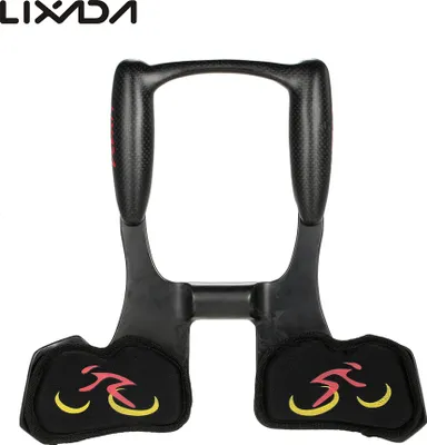Produktbild von Lixada Carbon-Faser-Fahrrad-Lenkeraufsatz Fahrrad-Strassen-Triathlon-Arm-Rest Lenker Bike Racing Aero Bar