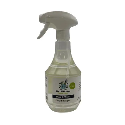 Produktbild von Wipe & Wow – Cockpitreiniger 500ml | Amaturenbrett | für Kunststoffoberflächen | Innenraum Reiniger effektiv