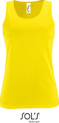 Immagine prodotto di SOLs 02117 | Canotta sportiva da donna - Colore: Giallo neon - Taglia: M