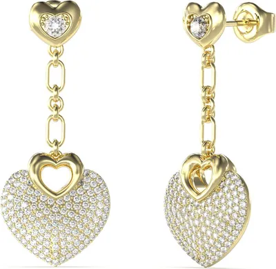 Produktbild von Guess Crazy In Love Ohrringe Guess-JUBE05210JWYGT-U