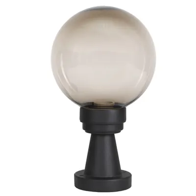 Image de Lampe sphérique Lampe sphérique Lampe extérieure transparente smoke Ø 20cm Lampe de jardin