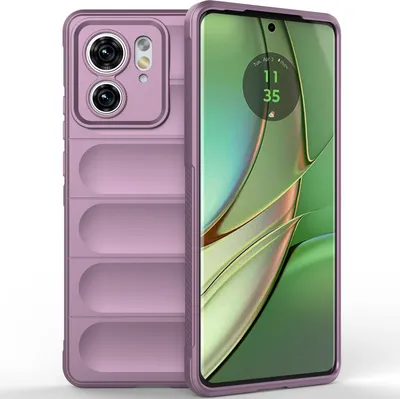 Immagine prodotto di Custodia per Motorola Edge 40 Custodia morbida in silicone TPU antiurto antiscivolo Viola