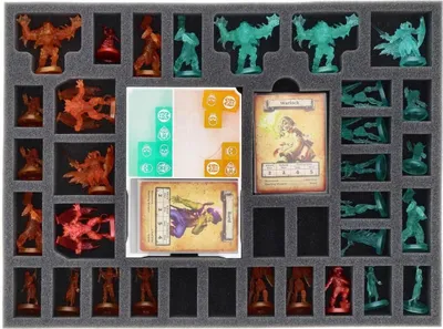 Produktbild von Schaumstoff-Set für HeroQuest – Die Geisterkönigin