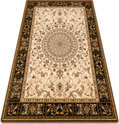 Produktbild von Wollteppich SUPERIOR WIEDEŃSKI Schnupftabak beige 300x400 cm
