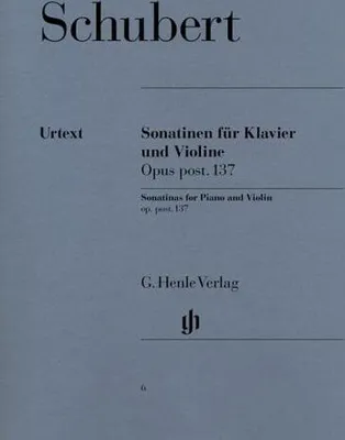 Obrázok produktu pre Sonatinen für Klavier und Violine op. post. 137