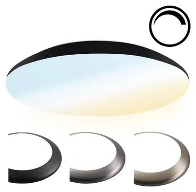 Image de HOFTRONIC - Plafonnier LED 25W 2600lm IP65 Blanc réglable