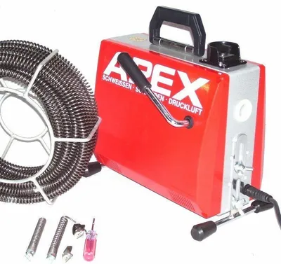 Produktbild von 55430 Rohrreinigungsgerät 390W 16mm Spirale Abflussreiniger Rohrreiniger Abfluss