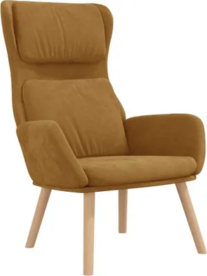 Zdjęcie produktu dla VidaXL 341359, Aksamit, Brązowy, Pianka, 110 kg, 700 mm, 770 mm