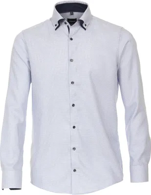 Produktbild von VENTI Herren Businesshemd Langarm Button-Down Modern-Fit Hellblau 42