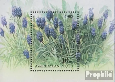 Produktbild von Briefmarken Aserbaidschan 1993 Mi Block2 (kompl.Ausg.) postfrisch Einheimische Flora