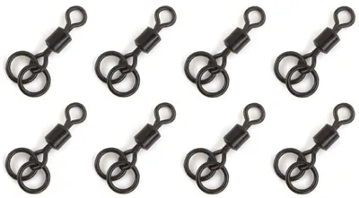 Produktbild von Fox Edges Double Ring Swivel Gr. 7 Wirbel (8 Stück)