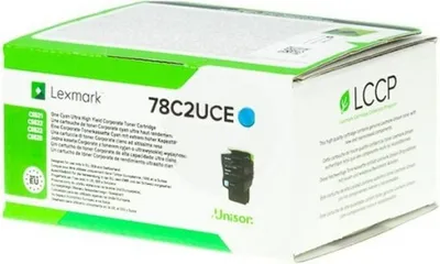 Produktbild von Lexmark - Ultra High Yield - Cyan - original - Tonerpatrone LCCP, LRP - für Lexmark CS521dn, CS622de, CX622ade, CX622de, CX625ade, CX625adhe, CX625de