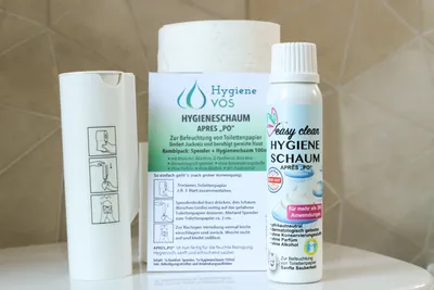 Produktbild von Hygiene Vos - APRES "PO" Hygieneschaum - Kombipack