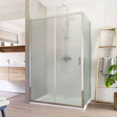 Immagine prodotto di Cabina doccia Mereo, Lima, rettangolare, a scomparsa, 110x90 cm, cromo ALU, vetro Point - CK87422K