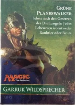 Zdjęcie produktu dla Magic: The Gathering Magic 2014: Garruk Wildspeaker Sample Deck