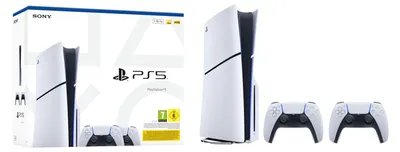 Obrázok produktu pre Sony PS5 Konzola SLIM E-Chassis + 2. DS5